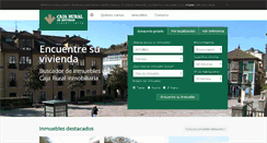 Desktop Screenshot of cajaruralinmobiliaria.com